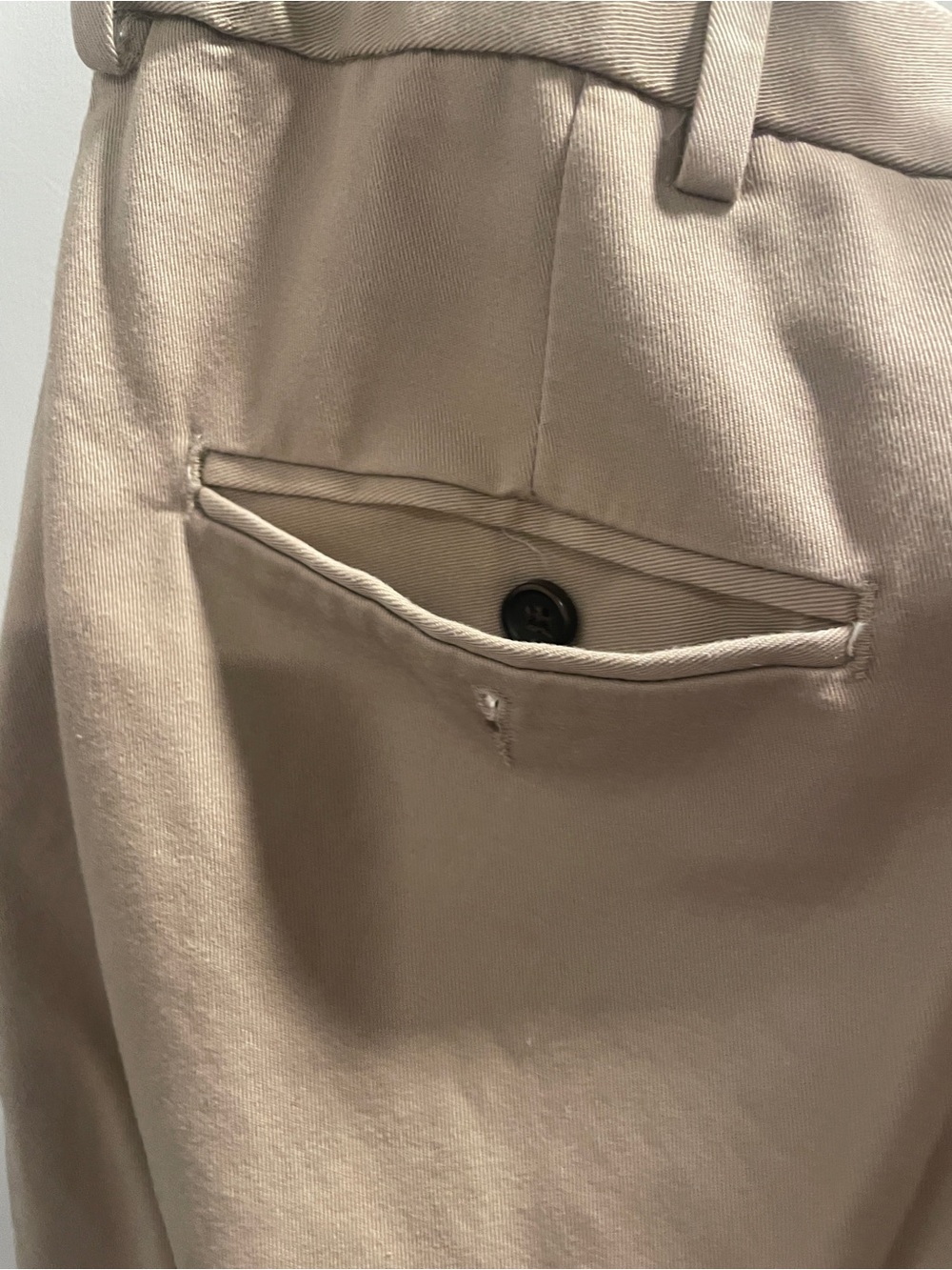 Haggar Men's Khaki Chinos - Beige/Tan size 34x34 - Picture 10 of 11